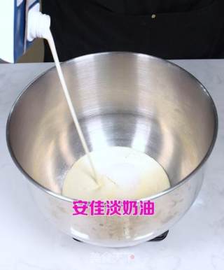 超火的ins蛋糕奶茶的蛋糕浆调制的做法步骤：2