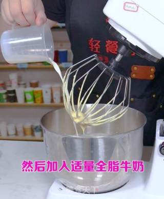 超火的ins蛋糕奶茶的蛋糕浆调制的做法步骤：7