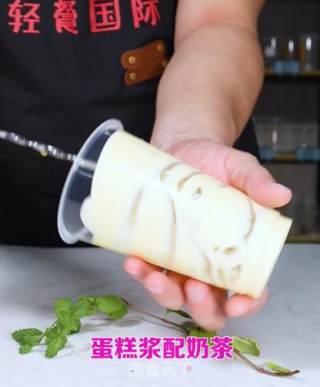 超火的ins蛋糕奶茶的蛋糕浆调制的做法步骤：10