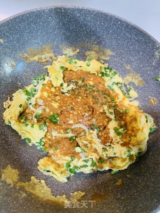 豆角煎鸡蛋的做法步骤：5