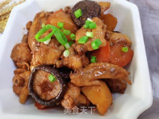 土豆焖鸡翅的做法步骤：13