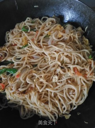 酱油炒面的做法步骤：10