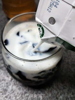 仙草牛奶的做法步骤：10