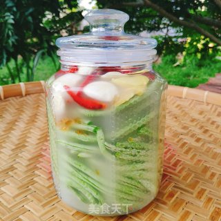 自制酸豆角的做法步骤：6
