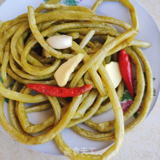 自制酸豆角的做法步骤：7