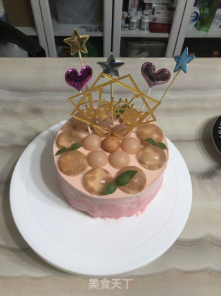 桃子慕斯蛋糕的做法步骤：47