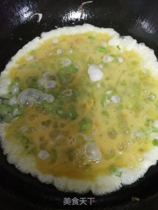 青豆裹蛋的做法步骤：5