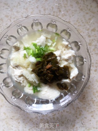 双味豆花（甜的味道鲜，咸的酸辣开胃）的做法步骤：4