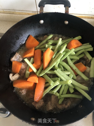 四季豆清烧排骨的做法步骤：8