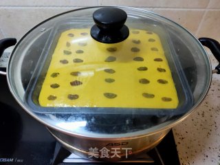 南瓜葡萄干发糕的做法步骤：15
