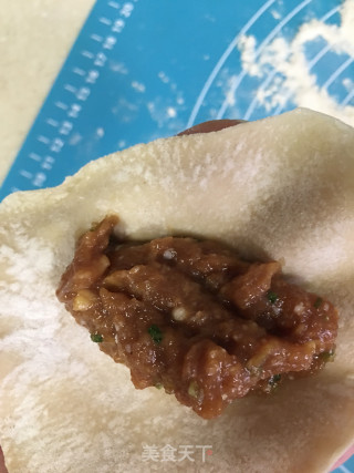 全麦牛肉煎饺的做法步骤：8