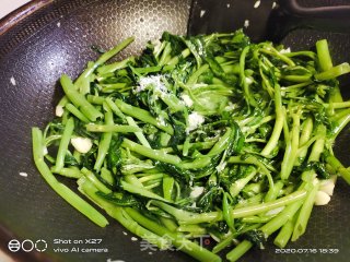 蒜香空心菜的做法步骤：7