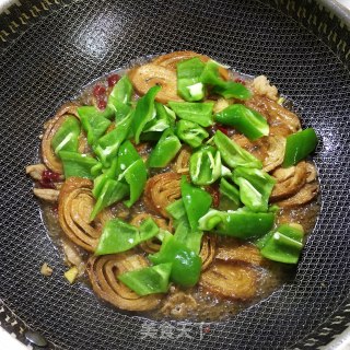 青椒素鸡的做法步骤：8
