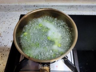雪里蕻拌毛豆的做法步骤：3