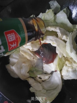 醋溜酸爽包菜的做法步骤：7