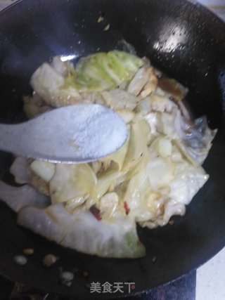 醋溜酸爽包菜的做法步骤：9