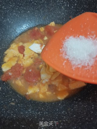 番茄酸汤面的做法步骤：4