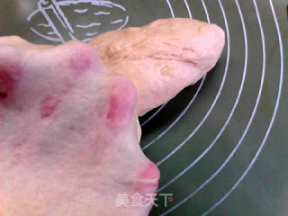 花生酱芝士牛肉肠面包的做法步骤：4