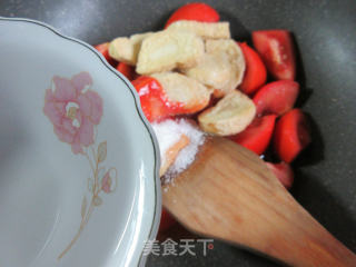 番茄小素鸡的做法步骤：8