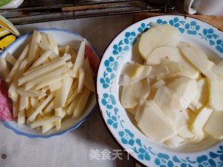 薯片&薯条????的做法步骤：3
