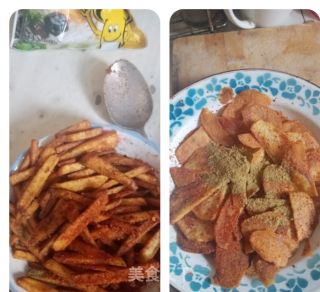 薯片&薯条????的做法步骤：13