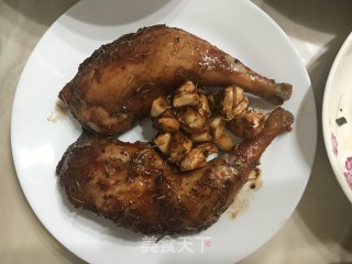烤全鸡腿的做法步骤：8