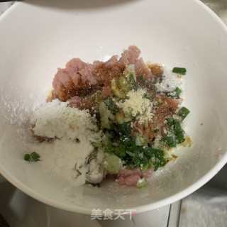 肉酿蛋饺的做法步骤：4