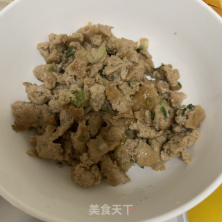 肉酿蛋饺的做法步骤：7