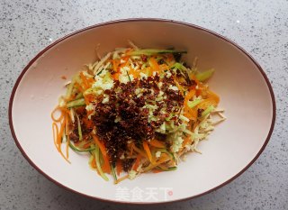 麻辣鸡丝的做法步骤：8