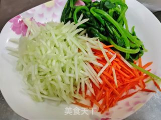 快手餐#小龙虾面的做法步骤：5