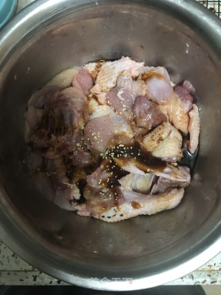 陈皮蒸鸡的做法步骤：1