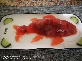 连年有鱼草莓果冻????的做法步骤：7