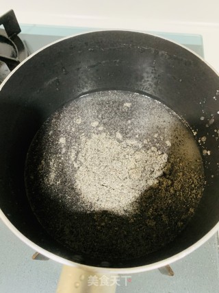 黑芝麻酸奶低脂雪糕的做法步骤：1