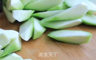 丝瓜肉片的做法步骤：3