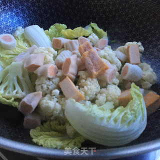 上汤木耳炖时蔬的做法步骤：6