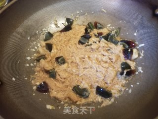 皮蛋竹荪拌豆腐的做法步骤：7