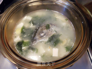 三文鱼头海带豆腐汤的做法步骤：10