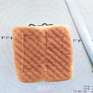 冰淇淋水果厚多士的做法步骤：2