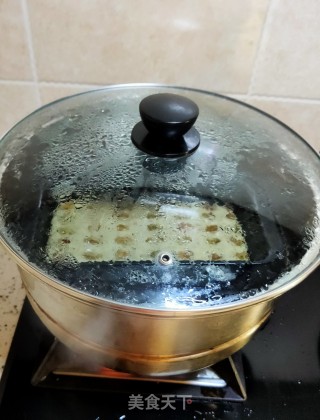 葡萄干豆渣发糕的做法步骤：15