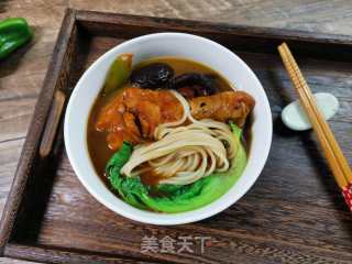 香菇鸡腿粉#简单快手餐#的做法步骤：8