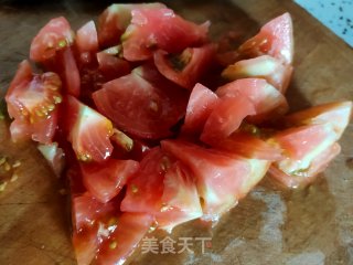 西红柿炒有机菜花的做法步骤：4