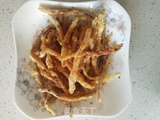 干炸黄花菜的做法步骤：11