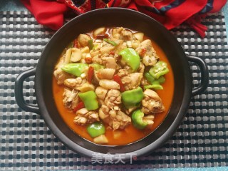 杏鲍菇炖鸡腿的做法步骤：15