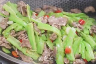 苦瓜牛肉的做法步骤：7