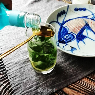 双倍清凉薄荷气泡水的做法步骤：8