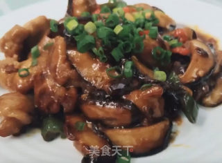 香菇焖鸡腿的做法步骤：8
