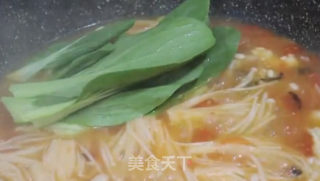滑肉片杂蔬汤的做法步骤：8