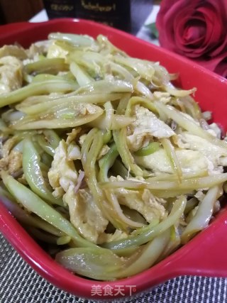 芸豆炒鸡蛋的做法步骤：8