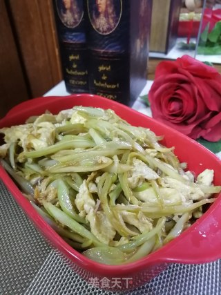 芸豆炒鸡蛋的做法步骤：9