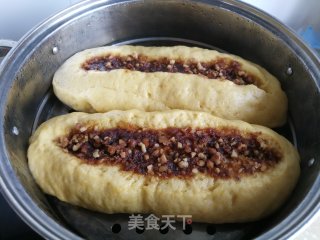 红糖核桃南瓜馒头的做法步骤：8